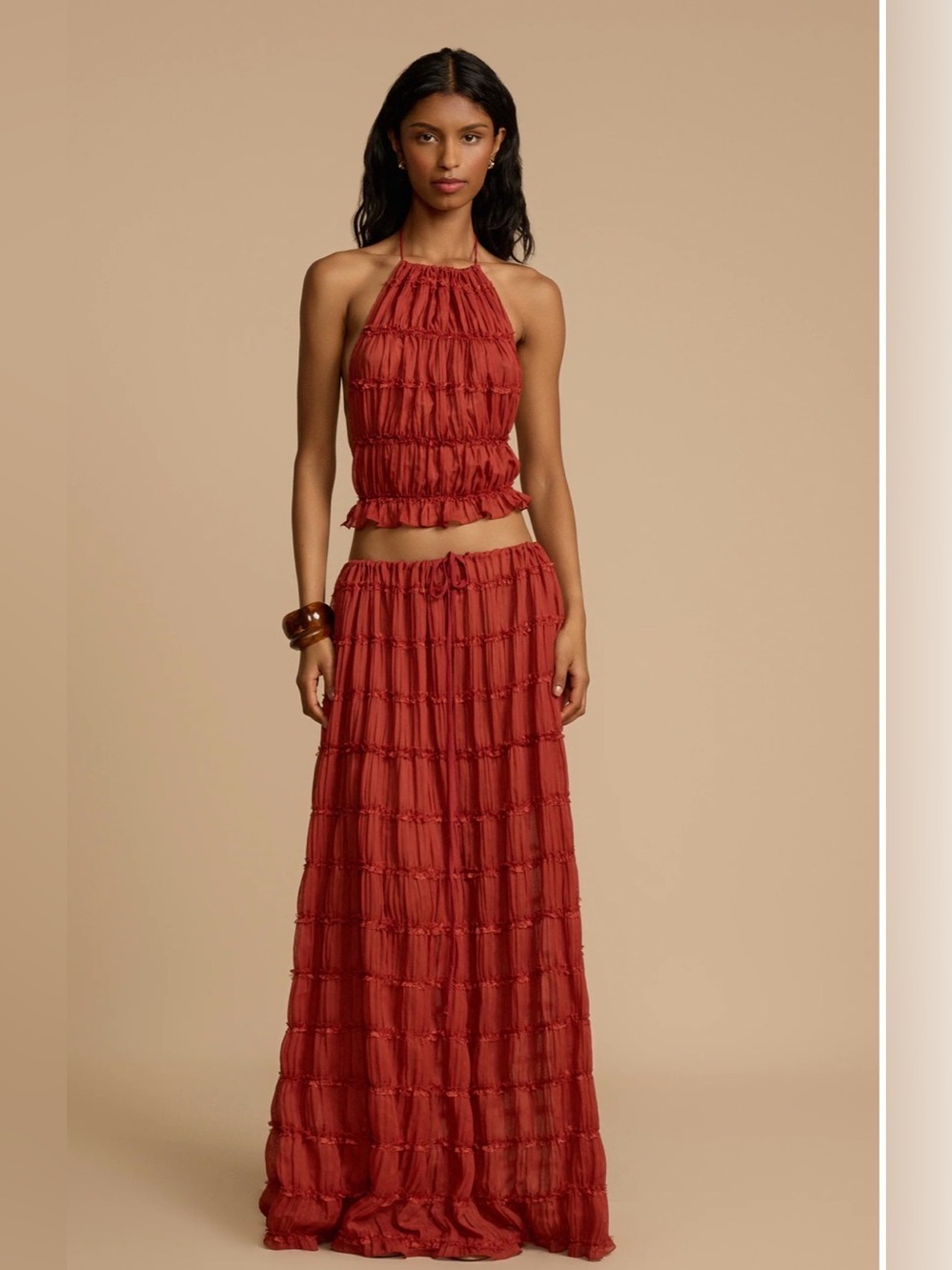 Arcina Ori JULIETTE SKIRT RED small